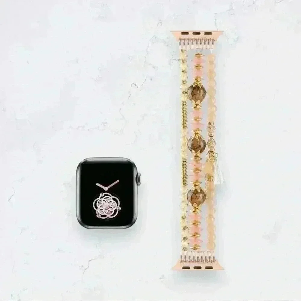 Beaded Bracelet Watchband for Apple Watch